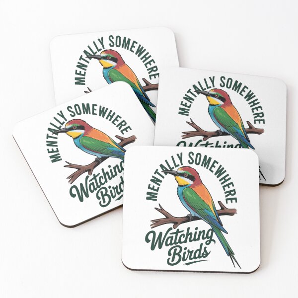 Item preview, Bee-Eater Bird Mentally Somewhere Watching Birds Exotic Bird Lover Gift designed and sold by Max Store.