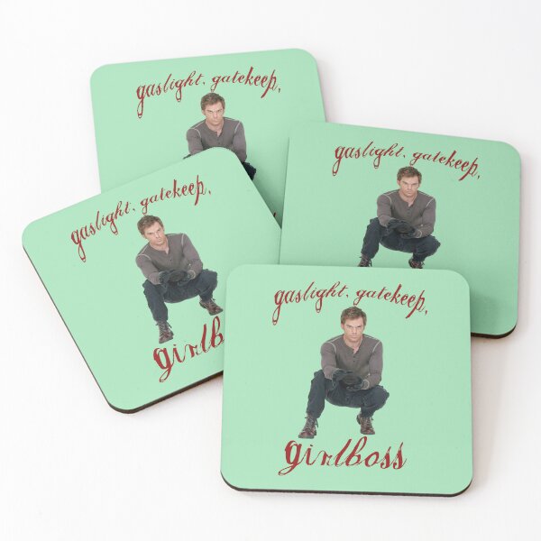 Item preview, gaslight gatekeep girlboss dexter designed and sold by trinketgal.