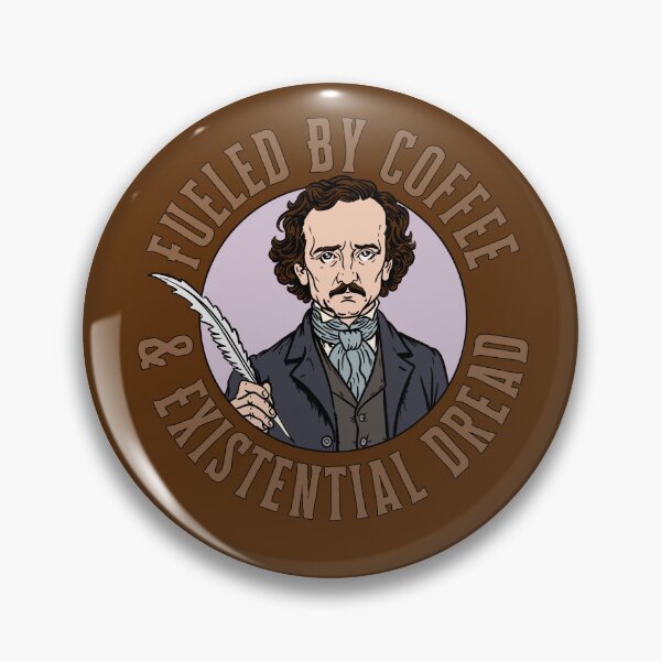Item preview, Fueled By Coffee And Existential designed and sold by Kate Miller Illustrator.