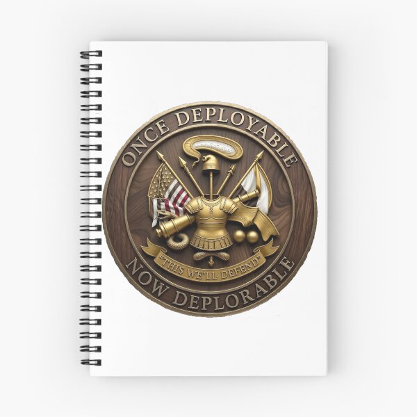 Item preview, Once Deployable - Now Deplorable designed and sold by Breeze-e Beez's Design.