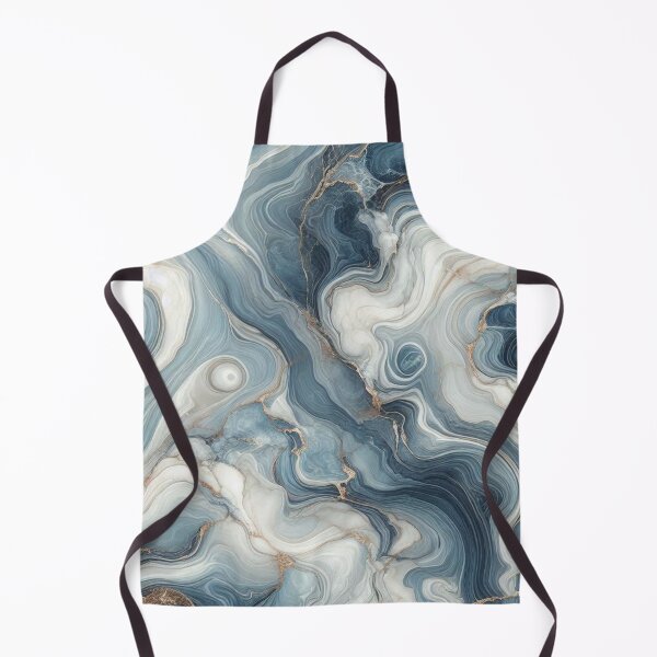 Item preview, Blue Marble Swirl Texture Modern Luxury Aesthetic designed and sold by WildStroke.