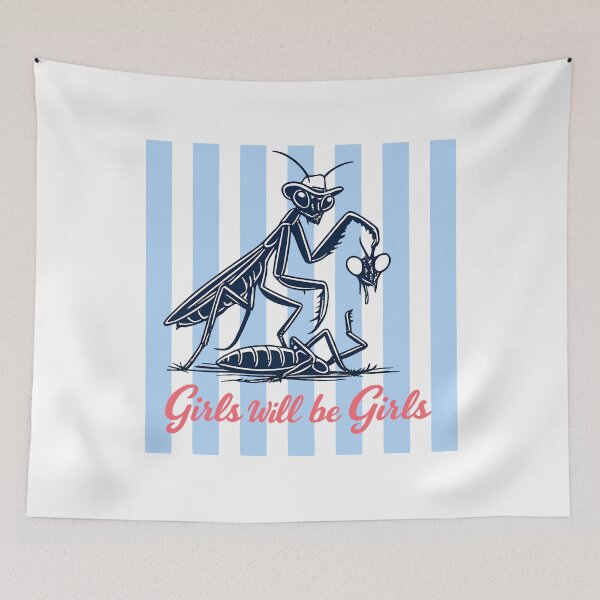 Item preview, Girls Will Be Girls Praying Mantis designed and sold by DVMavix.