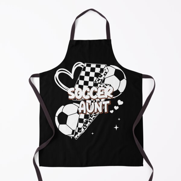 Item preview, Trendy Soccer Aunt Checkered Lightning Tee designed and sold by LarryMBrown.