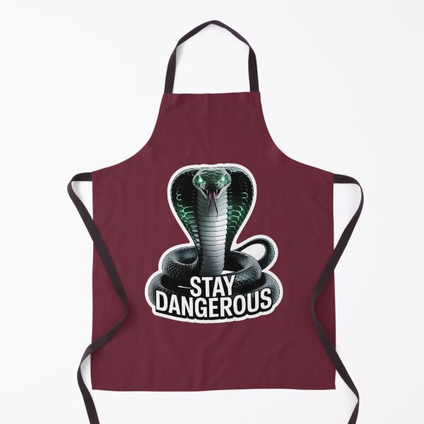 Item preview, Stay Dangerous Cyber Cobra designed and sold by SurajDesigns.
