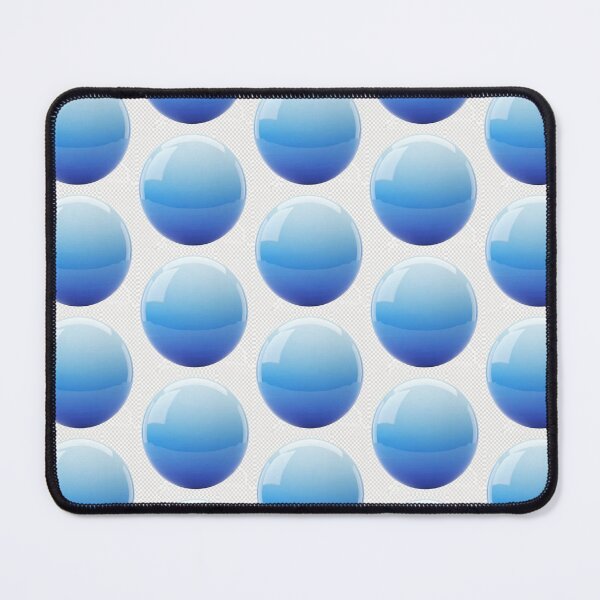 Item preview, Glossy Blue Sphere – Futuristic Minimalist 3D Aesthetic Sticker. designed and sold by grazianoriv.
