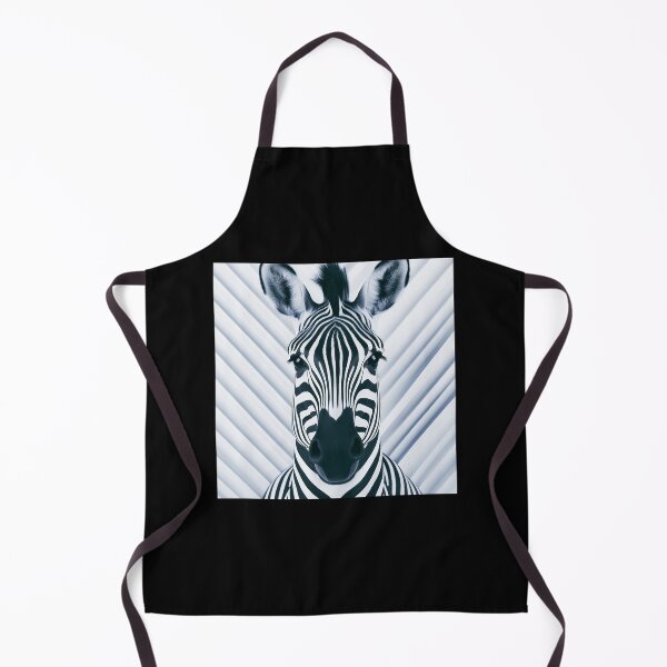 Item preview, Zebra Face Art In Black, Cyanotype, And White designed and sold by DEC02.