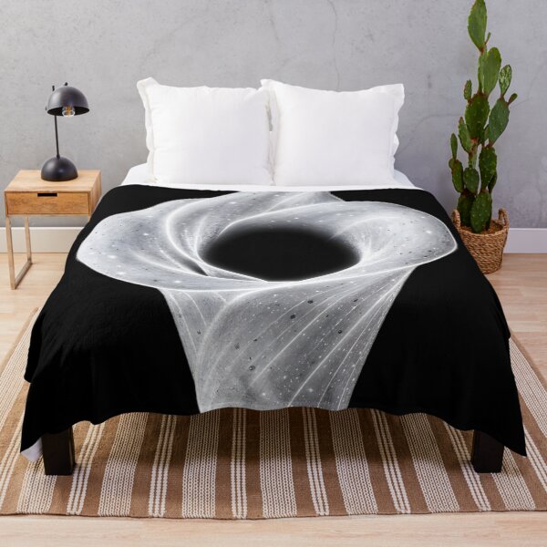 Item preview, Black Hole Calla Lily: Singular Stellar Bloom designed and sold by BGM by AI.