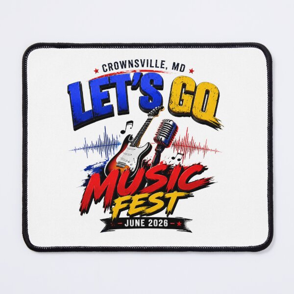 Item preview, Let's Go Music Fest – Crownsville, MD June 2026 designed and sold by Combat Skies.
