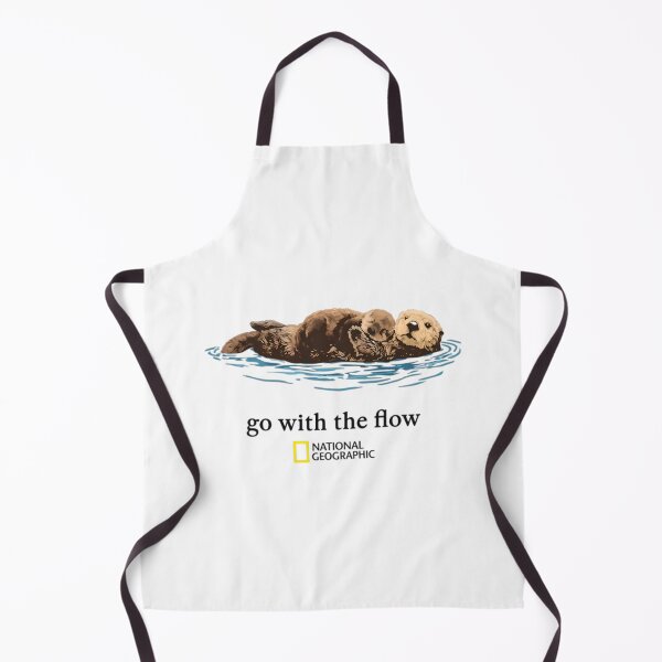Item preview, Go With The Flow - National Geographic - Sea Otter - Wildlife Nature designed and sold by PlatinumDream.