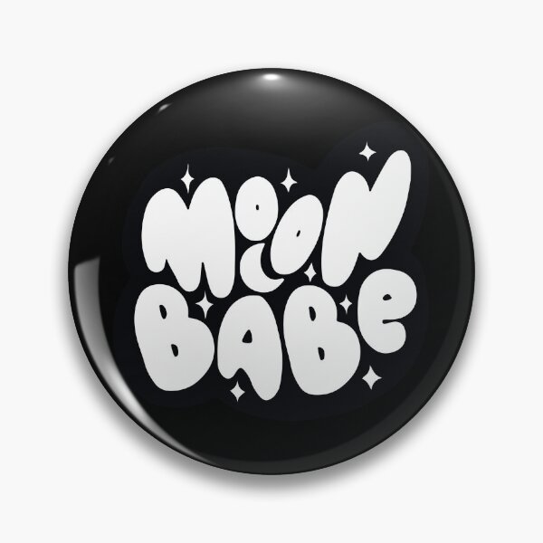 Item preview, Moon Babe Bubble Letters designed and sold by glitchette.