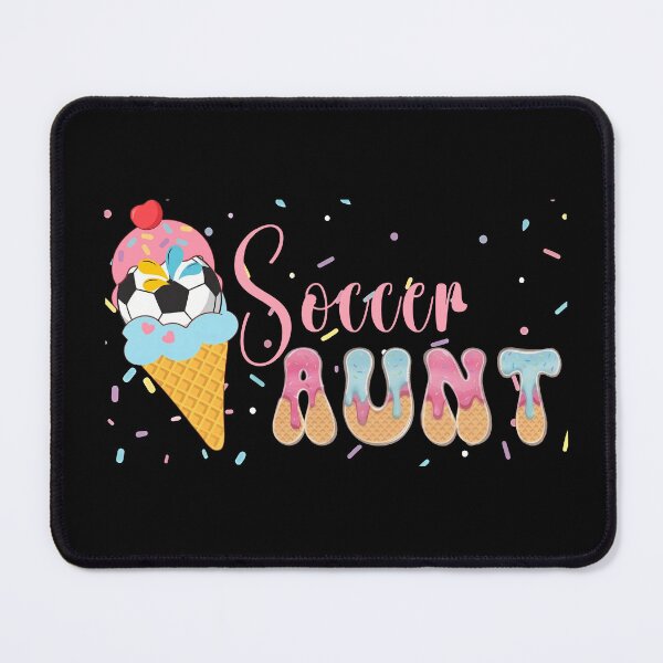 Item preview, Cute Soccer Aunt Ice Cream Tee designed and sold by LarryMBrown.