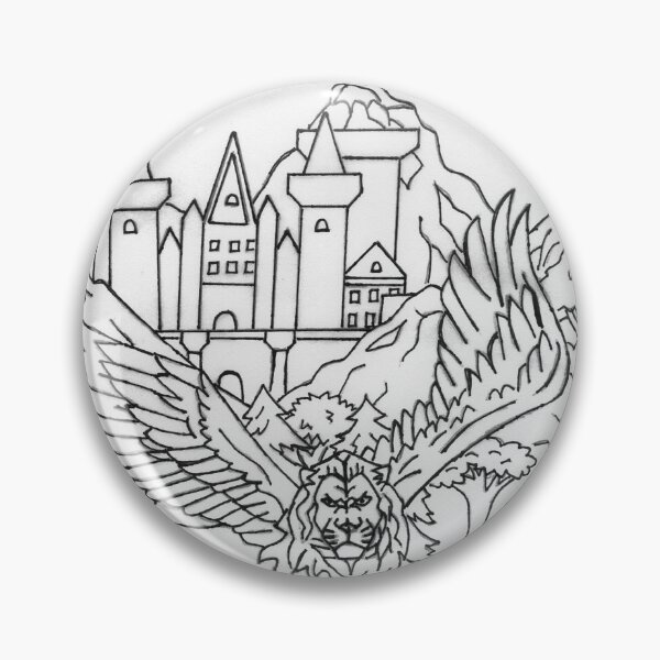 Item preview, Majestic Winged-Lion Brave designed and sold by Brave Clothing and Art.