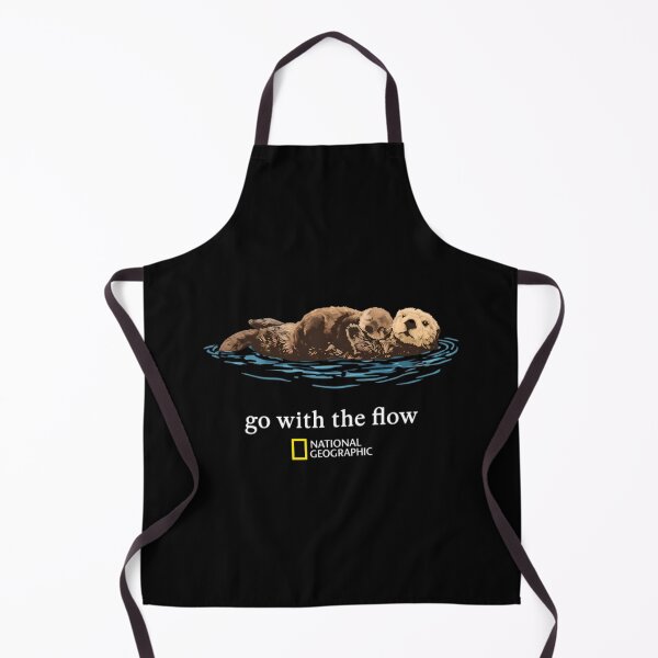 Item preview, Go With The Flow - National Geographic - Sea Otter - Wildlife Nature designed and sold by PlatinumDream.
