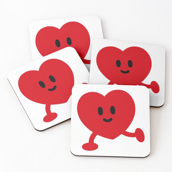 Item preview, Heart character illustration designed and sold by pookapencil.