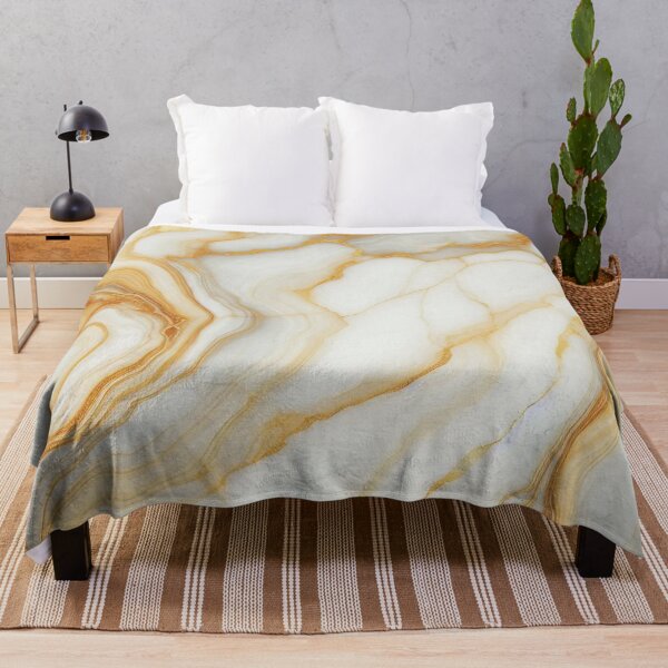 Item preview, White Gold Marble Vein Elegant Minimalist Design designed and sold by WildStroke.