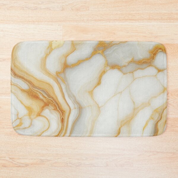 Item preview, White Gold Marble Vein Elegant Minimalist Design designed and sold by WildStroke.