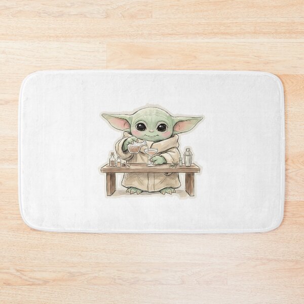 Item preview, BABY YODA BARTENDER designed and sold by LIS AND MELIVERSO.