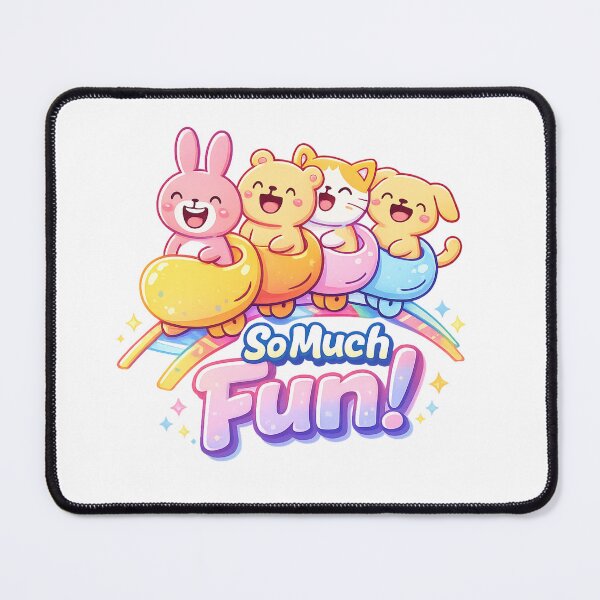 Item preview, So Much Fun Retro Happy Graphic Design designed and sold by SoftSproutstu.