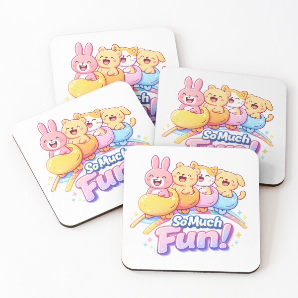 Item preview, So Much Fun Retro Happy Graphic Design designed and sold by SoftSproutstu.