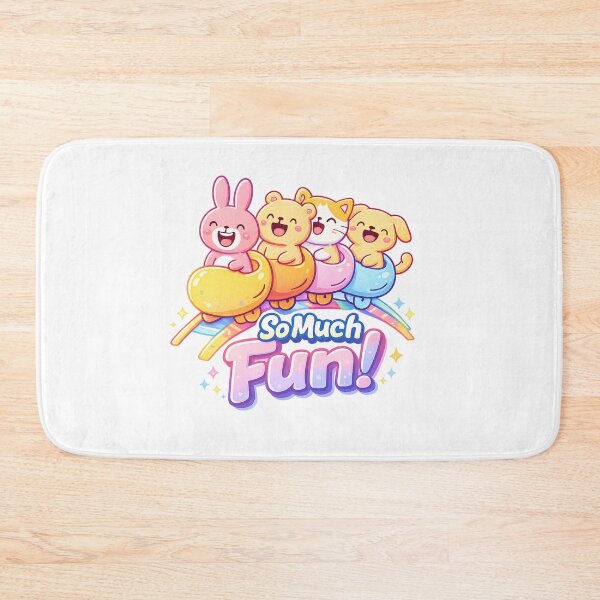 Item preview, So Much Fun Retro Happy Graphic Design designed and sold by SoftSproutstu.