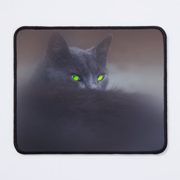 Item preview, Black Cat with Green Eyes designed and sold by DEC02.