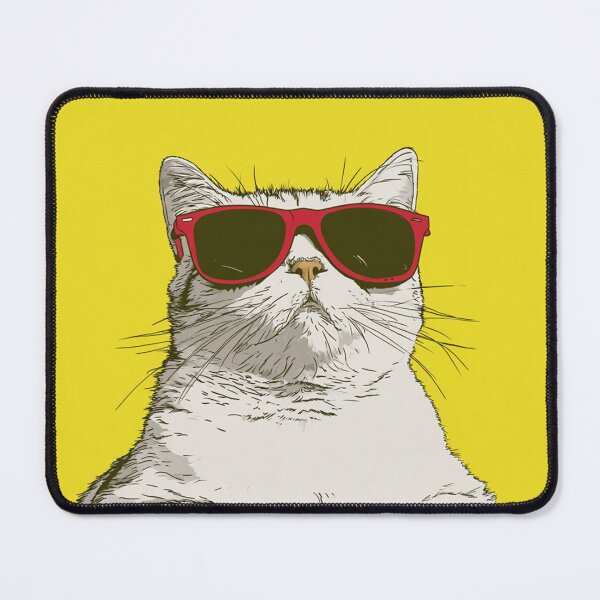 Item preview, Cool Cat No Stress Just Vibing Funny Meme Design designed and sold by Meow-Attitude.