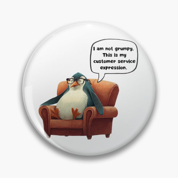 Item preview, Grumpy? designed and sold by bubblyrainbow.