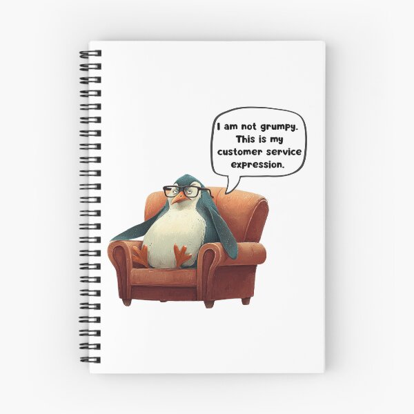 Item preview, Grumpy? designed and sold by bubblyrainbow.