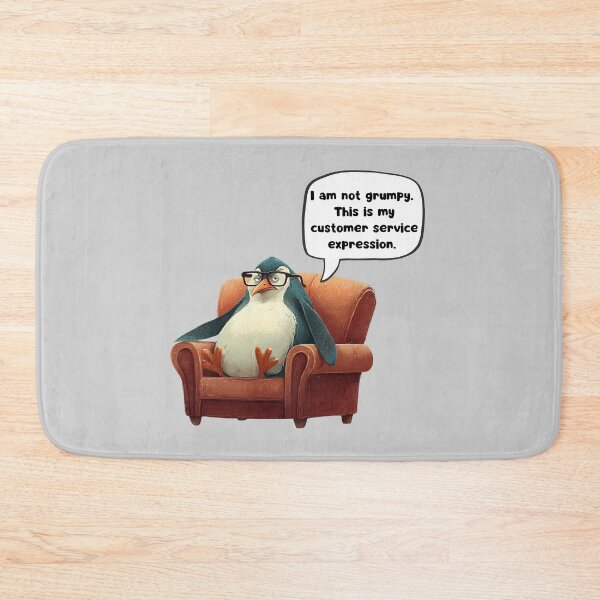 Item preview, Grumpy? designed and sold by bubblyrainbow.