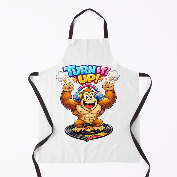 Item preview, Gorilla DJ Retro Music Streetwear Graphic designed and sold by SoftSproutstu.