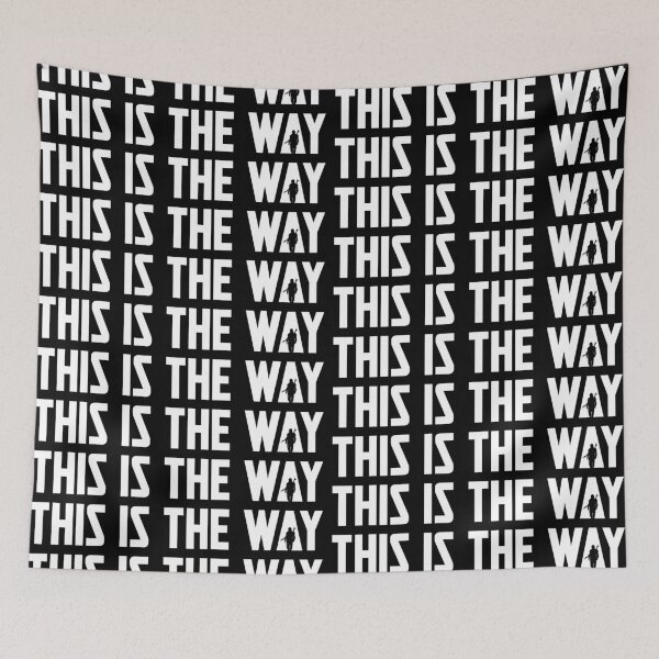 Item preview, THIS IS THE WAY (white) designed and sold by PedroVerseStore.