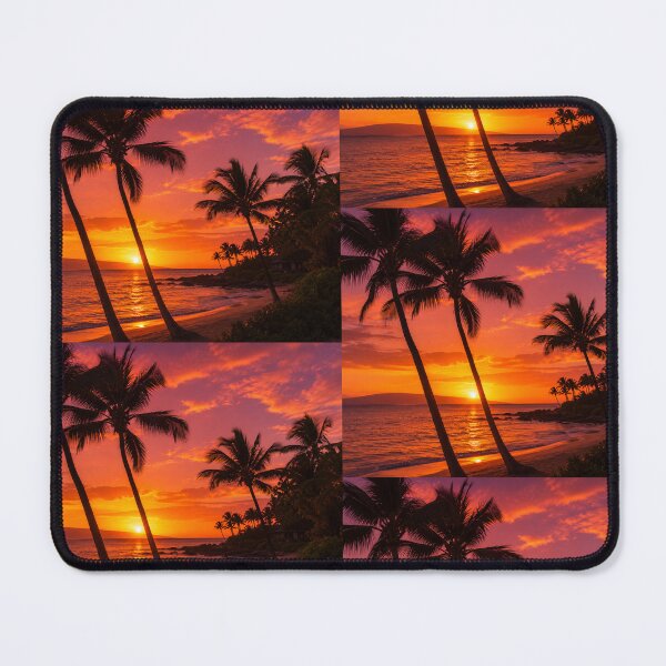 Item preview, Tropical Sunset Palm Trees designed and sold by parisiantoast.