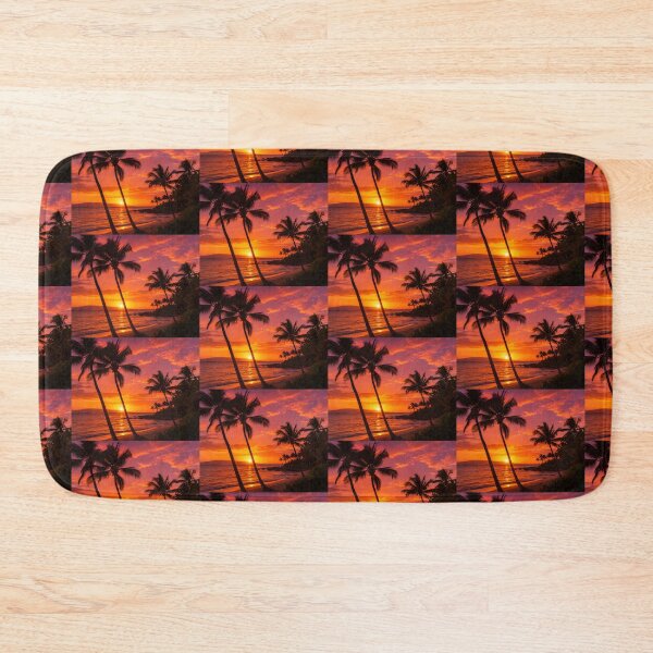 Item preview, Tropical Sunset Palm Trees designed and sold by parisiantoast.