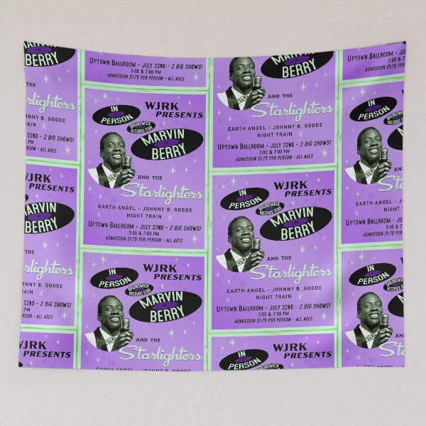 Item preview, Marvin Berry In Person Purple designed and sold by Normbot2000.