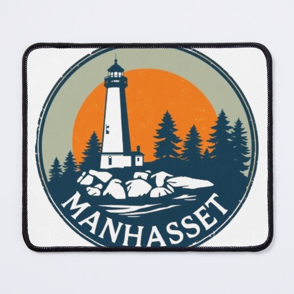 Item preview, Manhasset Lighthouse Vintage Coastal Travel Design designed and sold by MystiColo.