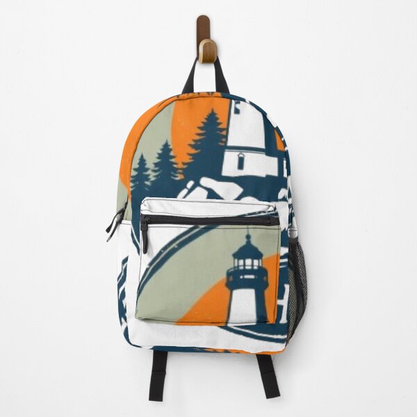 Item preview, Manhasset Lighthouse Vintage Coastal Travel Design designed and sold by MystiColo.