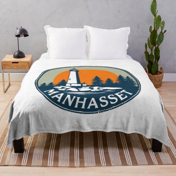 Item preview, Manhasset Lighthouse Vintage Coastal Travel Design designed and sold by MystiColo.