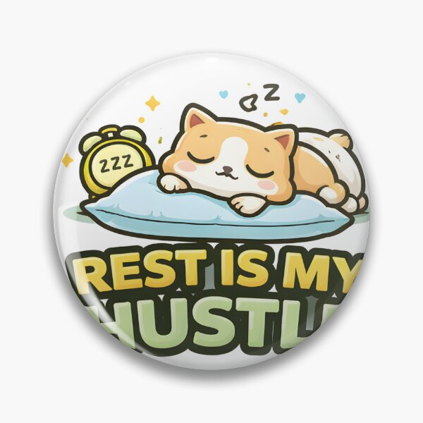 Item preview, Funny Anti Hustle Shirt Rest Is My Hustle Lazy Humor Tee for Introverts designed and sold by Denik Daily Crisis.