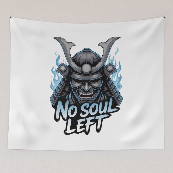 Item preview, No Soul Left Samurai Mask designed and sold by SurajDesigns.