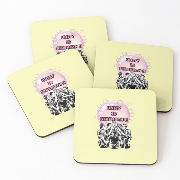Item preview, Unity Is Strength ,Teamwork Motivation Inspirational Design designed and sold by Palette _Vibes.
