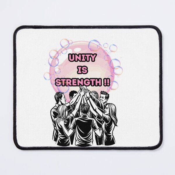 Item preview, Unity Is Strength ,Teamwork Motivation Inspirational Design designed and sold by Palette _Vibes.