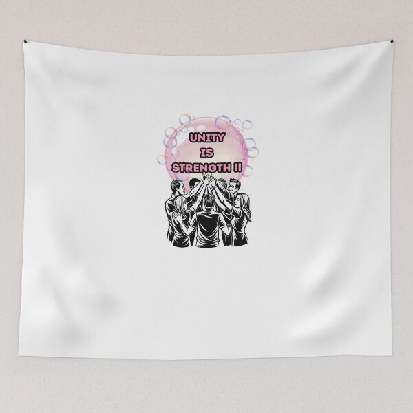 Item preview, Unity Is Strength ,Teamwork Motivation Inspirational Design designed and sold by Palette _Vibes.