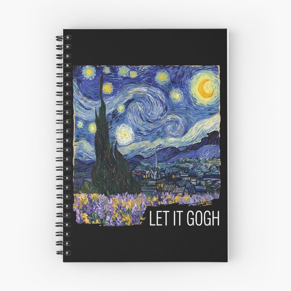 Item preview, Let It Gogh Funny Van Gogh Starry Night Art Parody designed and sold by CCChillingfrog.