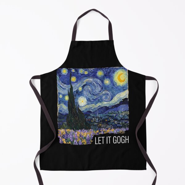 Item preview, Let It Gogh Funny Van Gogh Starry Night Art Parody designed and sold by CCChillingfrog.