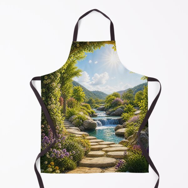 Item preview, Sunny Garden Waterfall designed and sold by ptabf25.