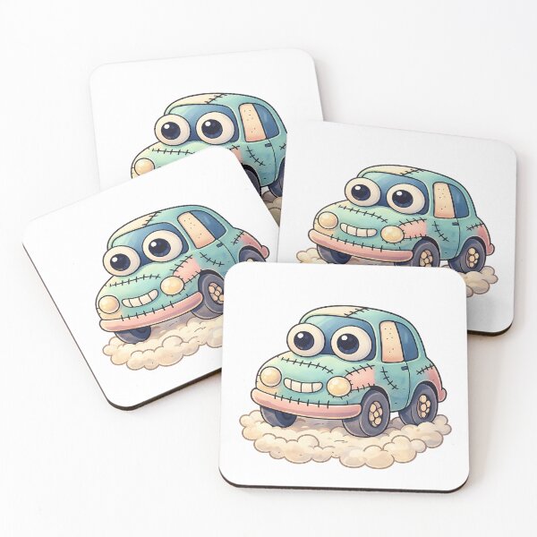 Item preview, Cute Spooky Car Halloween Retro Graphic designed and sold by SoftSproutstu.