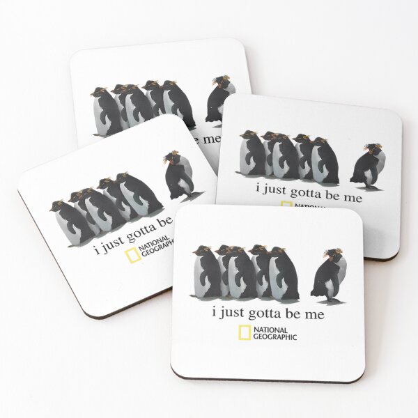 Item preview,  I Just Gotta Be Me - Vintage 2001 National Geo Society Graphic - National Geographic Penguin designed and sold by PlatinumDream.