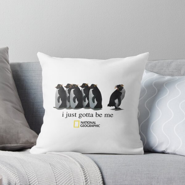 Item preview,  I Just Gotta Be Me - Vintage 2001 National Geo Society Graphic - National Geographic Penguin designed and sold by PlatinumDream.