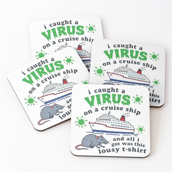 Item preview, Funny Rat I Caught A Virus On A Cruise Ship  designed and sold by DVMavix.
