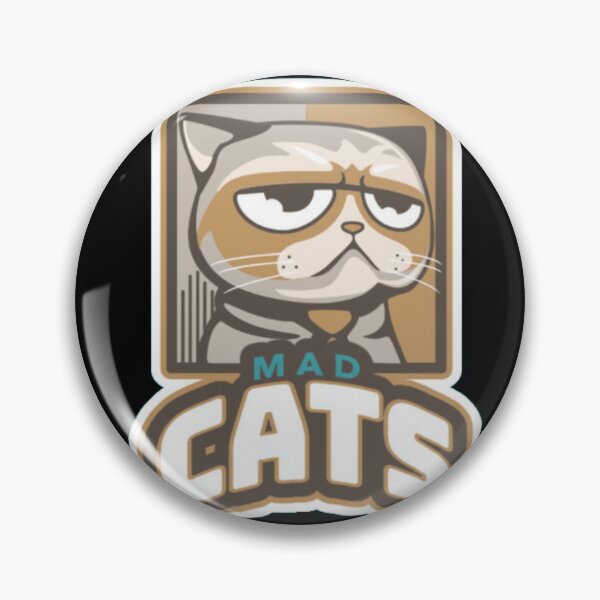Item preview, Mad Cats - Grumpy Esports Style Feline designed and sold by GenZFashion000.